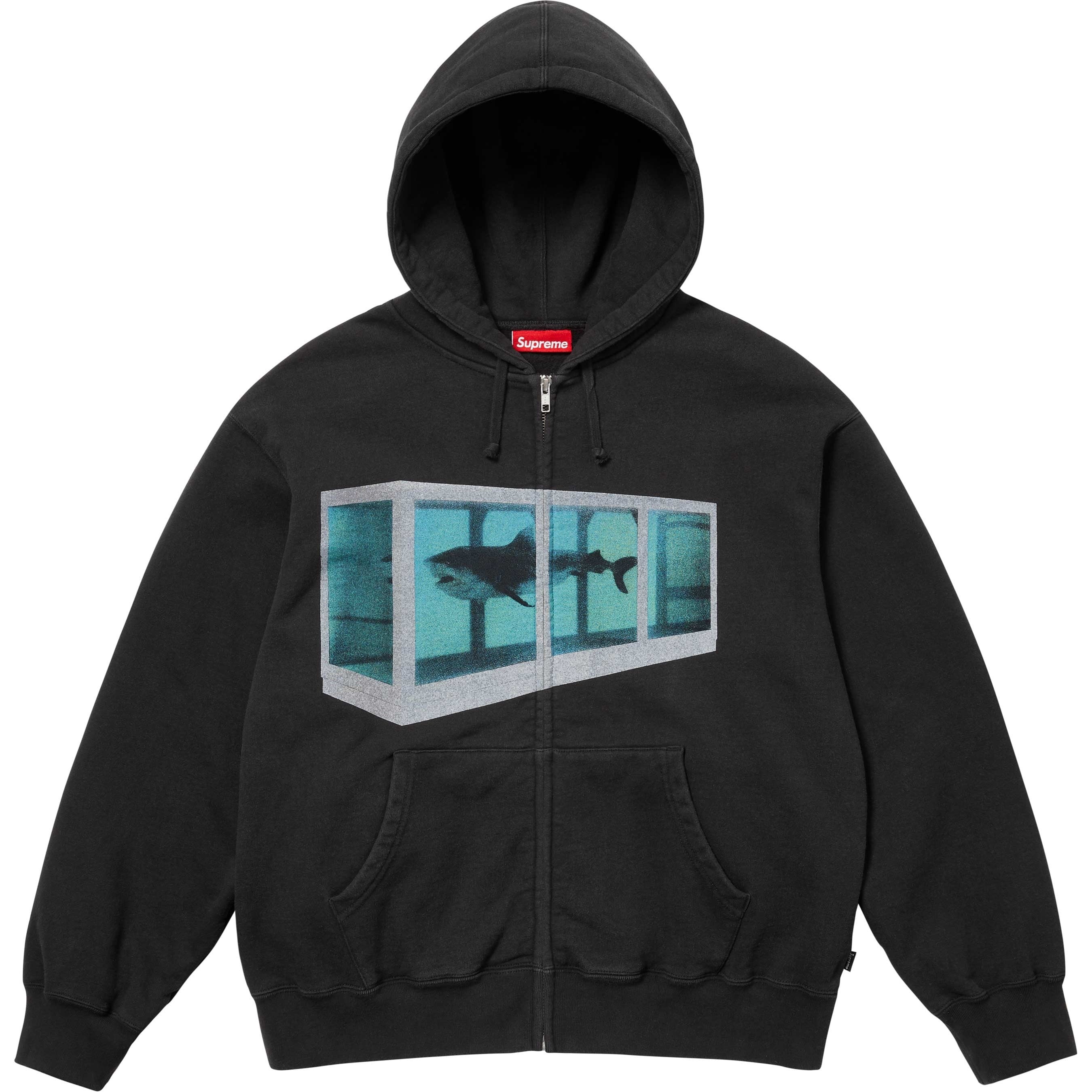 Supreme/Damien Hirst Zip Up Hooded Sweatshirt view 3
